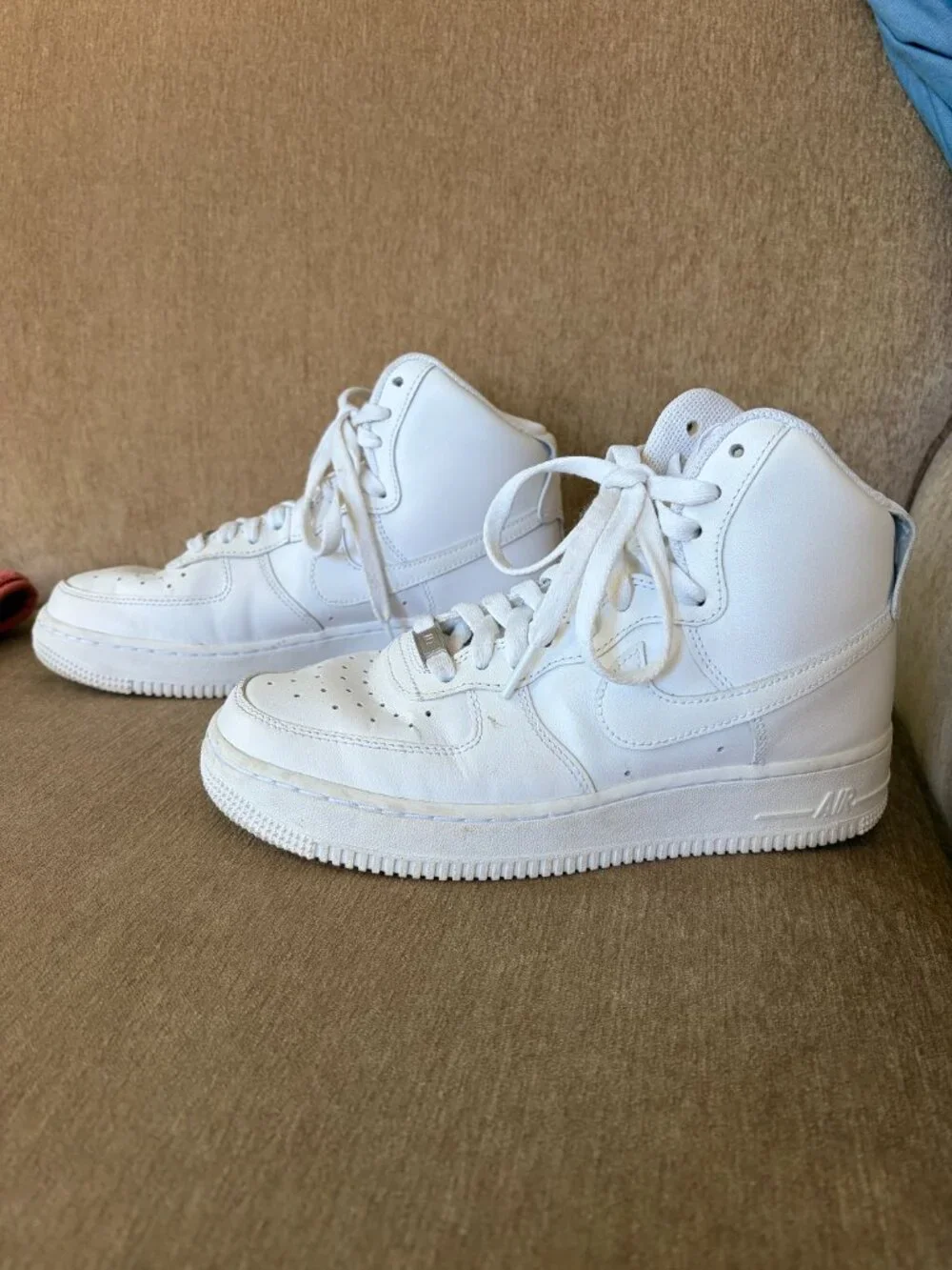 Nike Air Force 1 '07 All White Midi Women's Size 7.5